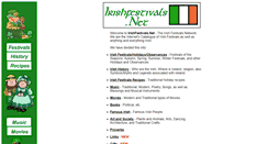 Desktop Screenshot of irishfestivals.net
